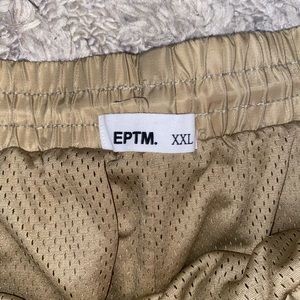 Men’s EPTM Shorts Tan Size XXL